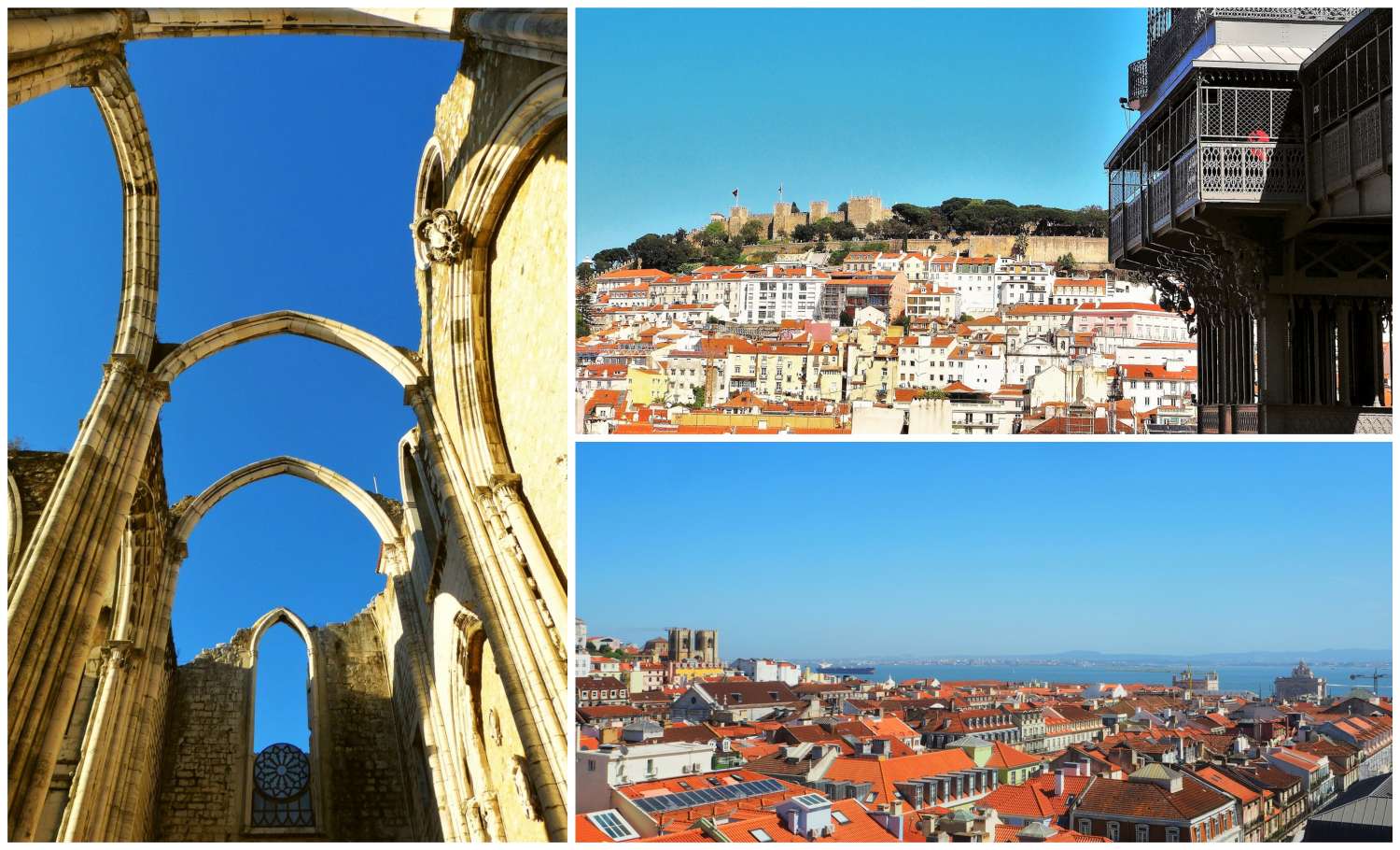 2 dias em Lisboa - Ruínas do Carmo e Elevador de Santa Justa 