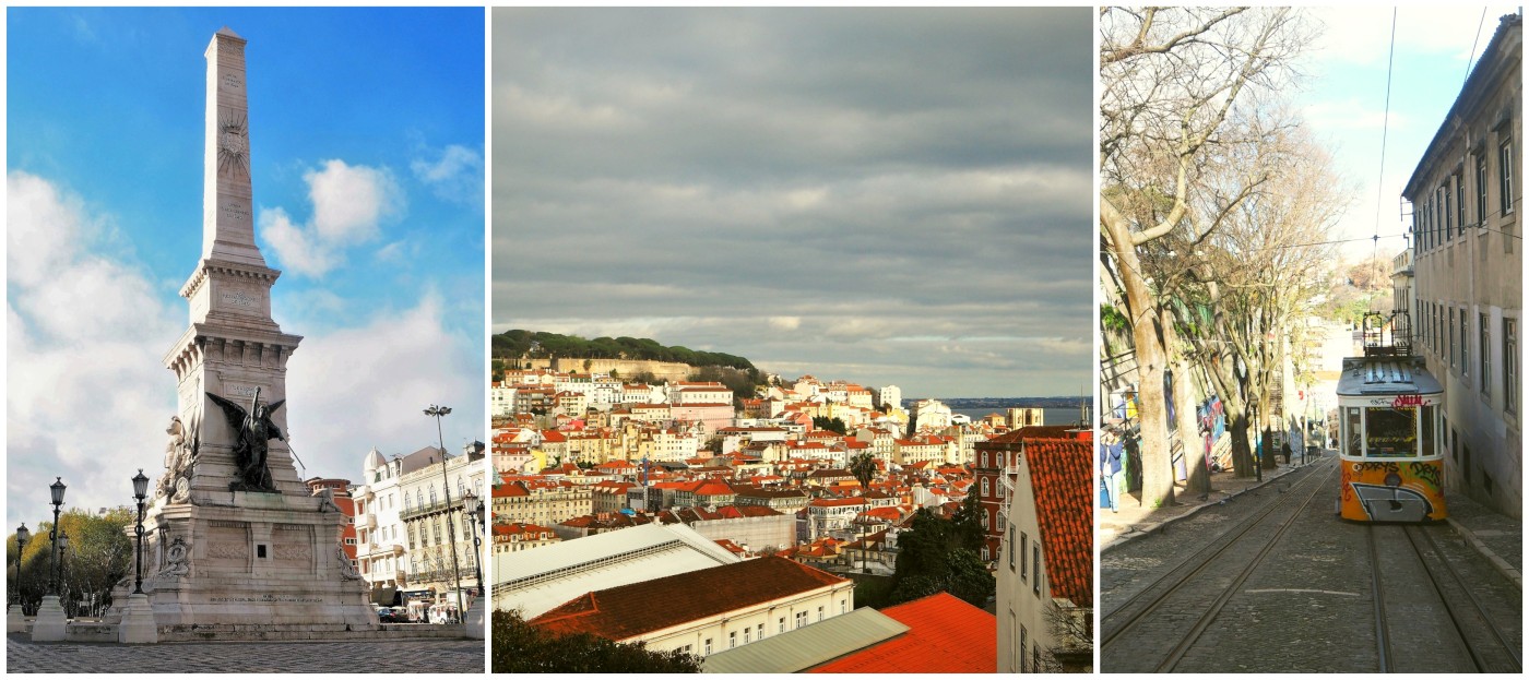2 dias em Lisboa - Praça dos Restauradores e Miradouro de São Pedro de Alcântara