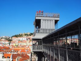 Elevador de Santa Justa em Lisboa