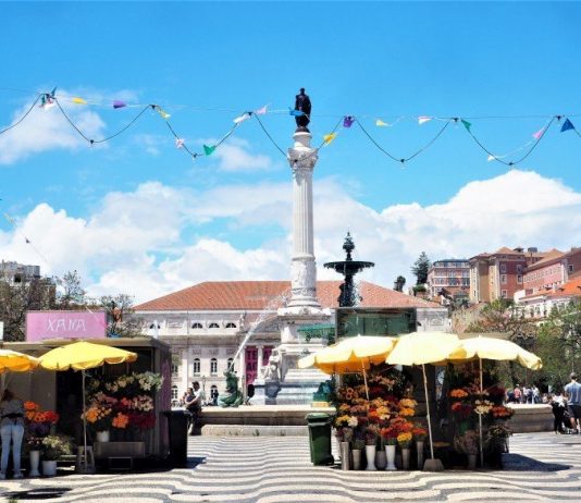 Floristas do Rossio Lisboa