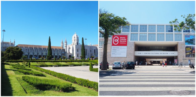 O CCB e Museu Coleção Berardo em Belém Lisboa