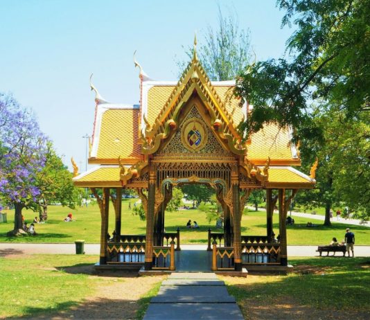 Pavilhão Tailandês no Jardim de Belém