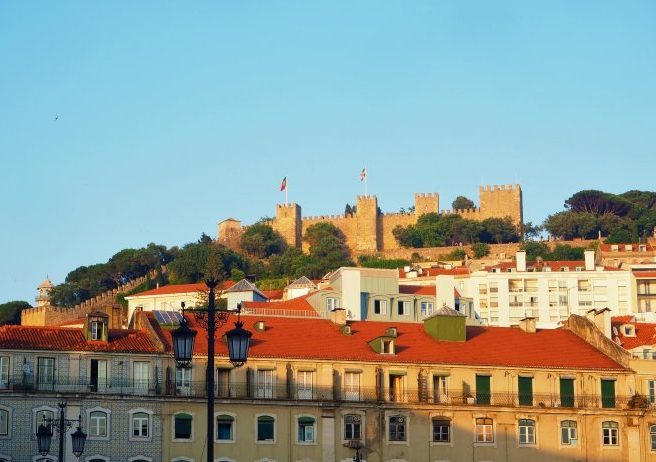 Vista da Praça da Figueira Lisboa