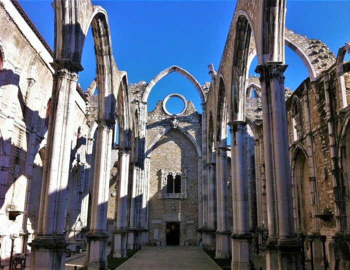 ruínas do Convento do Carmo 