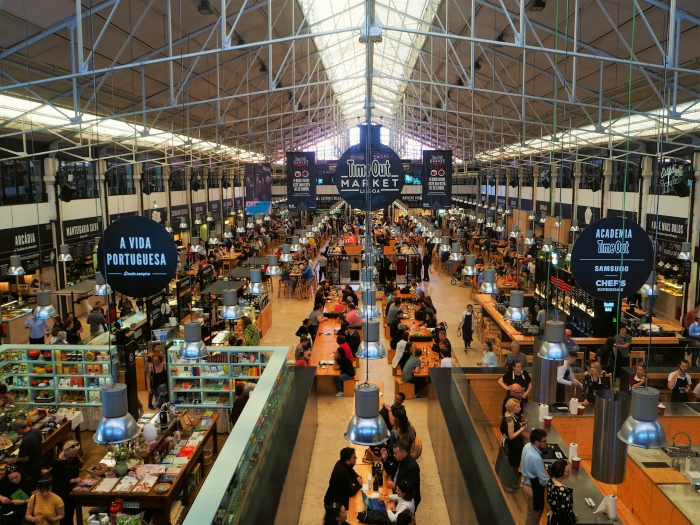 Mercado da Ribeira em Lisboa