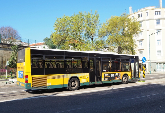 ônibus em Lisboa